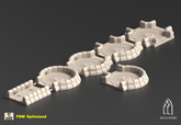 Vahngart Trenches Set 3D-printed model